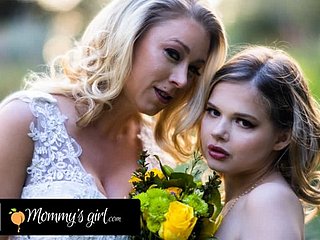 Mommy's Unreserved - Bridesmeisje Katie Morgan knalt hard haar stiefdochter Coco Lovelock voor haar bruiloft
