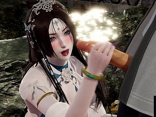 A avant-garde Chinese-style female netizen I met