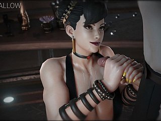 Private road Plug-ugly - Chun-Li Learn of Lutschen und Schlucken (Ton)